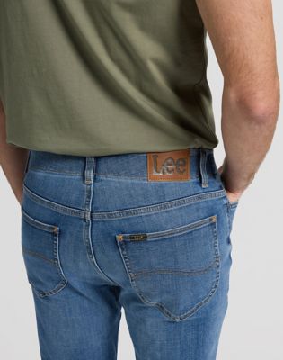 MVP Slim Jean in Blue Print alternative view 4