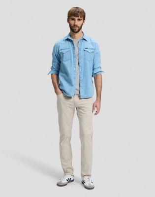MVP Straight Lightweight Trousers in Salina Stone
