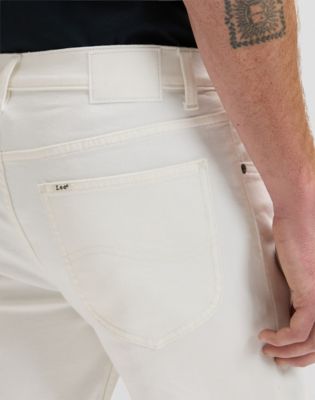 Daren Regular Medium Stretch Jean in White