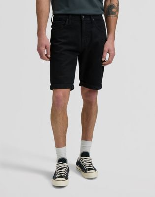 Regular 5 Pocket Short Clean Black Größe 28 male