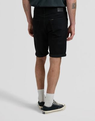 Regular 5 Pocket Short in Clean Black