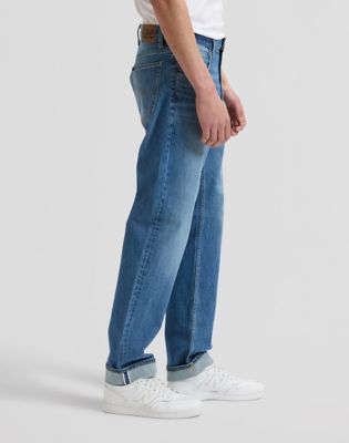 Haden Relaxed Selvedge Denim Jean in Blue Force