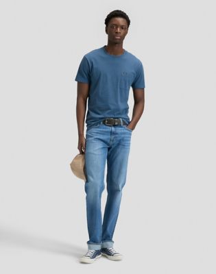 West Regular Selvedge Denim Jean in Blue Force