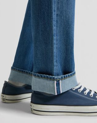 West Regular Selvedge Denim Jean in Blue Force