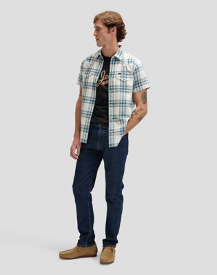 Daren Regular Medium Stretch Jean in Blue Gin