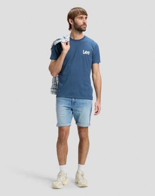 Rider Slim Short in Blue Harvest