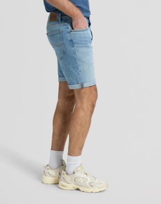 Rider Slim Short in Blue Harvest