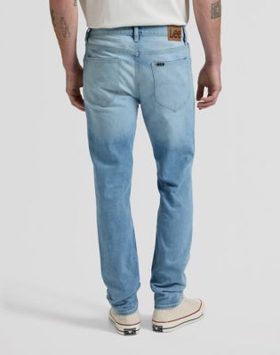 Luke Slim Low Stretch Jean in Blue Tide