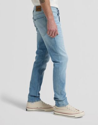 Luke Slim Low Stretch Jean in Blue Tide