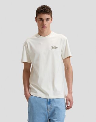 Regular Lee Flag Tee in Natural