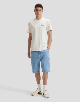 Regular Lee Flag Tee in Natural