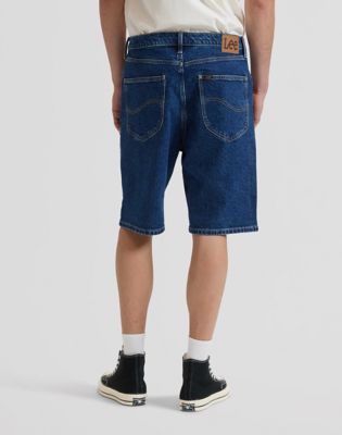 Asher Loose Short in Indigo Warp