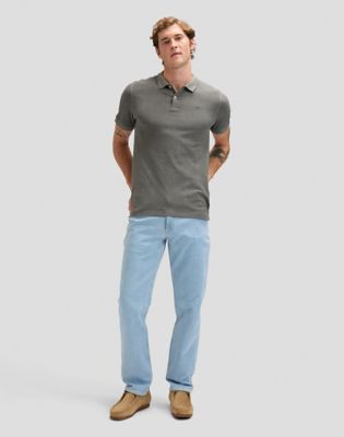 West Regular Non Stretch Jean in Light Stone