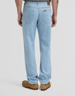 Lee Jeans Heren Rechte Snit Medium Stone 33W X 29L - Klassieke Denim Met 5-Zakken