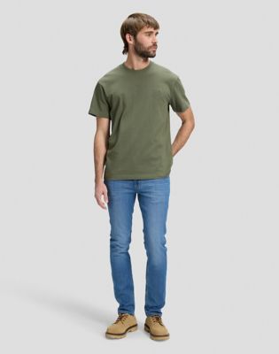 Luke Slim Low Stretch Jean in Stone Cold