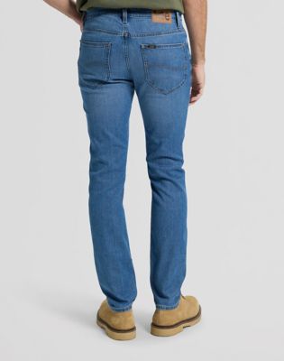 Luke Slim Low Stretch Jean in Stone Cold