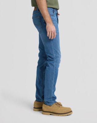 Luke Slim Low Stretch Jean in Stone Cold