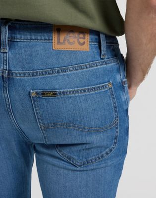Luke Slim Low Stretch Jean in Stone Cold