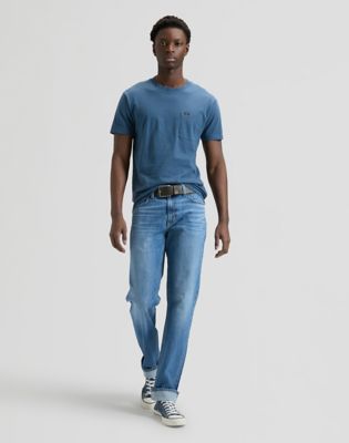 Lee Slim Ultimate Pocket Tee Academy Blue, Lee