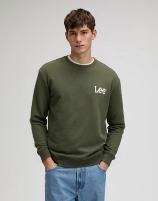 初期 good enough - lee sweat Regular Wobbly Lee Sweatshirt | Men's Sweatshirts & Hoodies | Lee DK