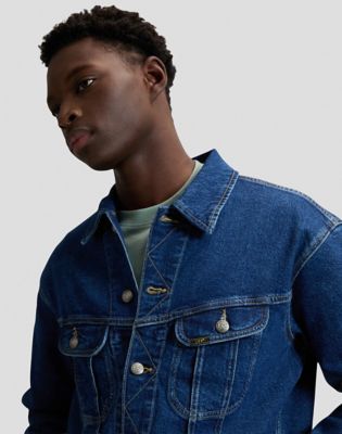Relaxed Rider Jacket in Indigo Warp