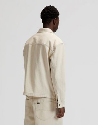 Lee Regular Jacquard Jacket Natural Greige, Lee