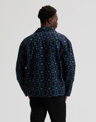 Lee Workwear Regular Clean Jacket Geo Print, Lee