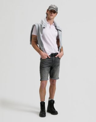 Lee Regular Pique Polo Light Icy Pink, Lee