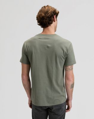 Lee Slim Ultimate Pocket Tee Lichen Olive, Lee