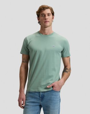 Regular Patch Logo Short Sleeve Tee in Desert Sage