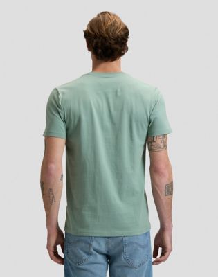 Lee Regular Patch Logo Short Sleeve Tee Desert Sage, Lee