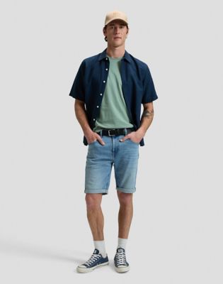 Regular Patch Logo Short Sleeve Tee in Desert Sage