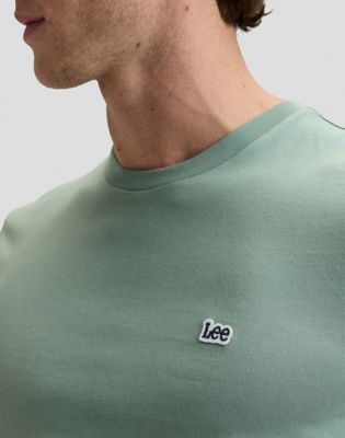 Regular Patch Logo Short Sleeve Tee in Desert Sage