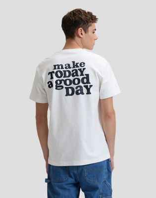 Relaxed Good Day Tee in Bright White