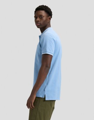 Regular Pique Polo in Halogen