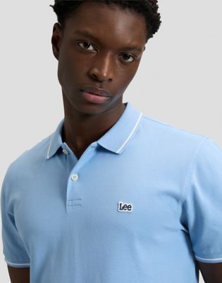 Regular Pique Polo in Halogen