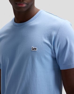 Regular Patch Logo Short Sleeve Tee in Halogen