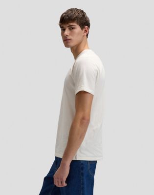 Regular Medium Wobbly Lee Tee in Natural