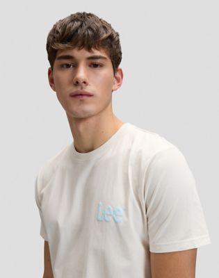 Regular Medium Wobbly Lee Tee in Natural