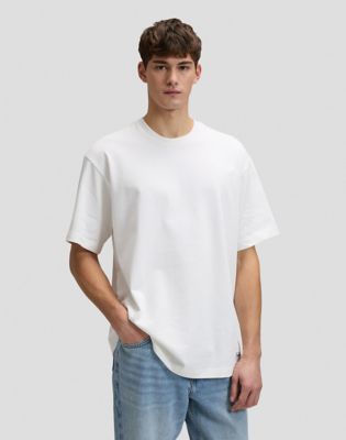 Workwear Relaxed Boxy Tee in Bright White