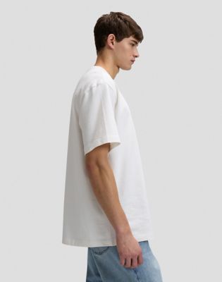 Workwear Relaxed Boxy Tee in Bright White