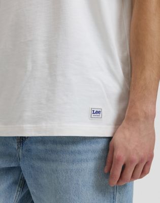 Workwear Relaxed Boxy Tee in Bright White
