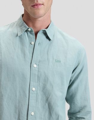 Regular Lee Shirt in Desert Sage