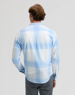 Lee Regular Clean Western Shirt Halogen Ombre Plaid, Lee