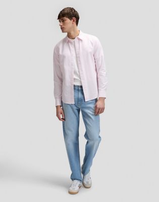 Regular Lee Shirt in Icy Pink Cross