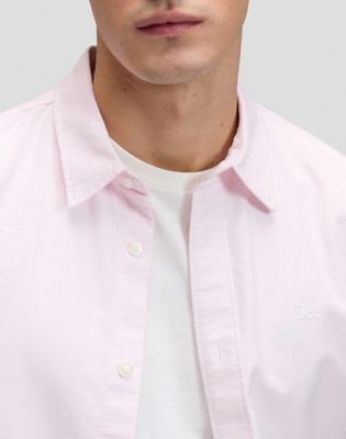Regular Lee Shirt in Icy Pink Cross