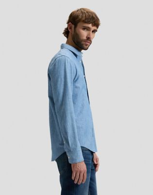 Regular Lee Shirt in Light Chambray