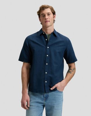Regular Lee Shirt in Rivet Navy