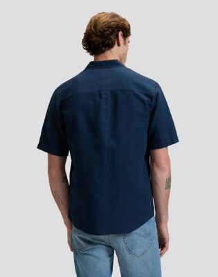 Regular Lee Short Sleeve Shirt Rivet Navy, Lee