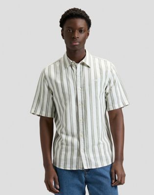 Regular Lee Shirt in Lichen Cove Stripe